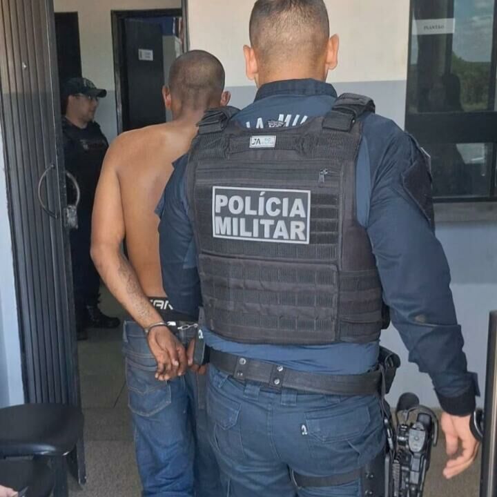 Imagem de compartilhamento para o artigo Detido por furto, homem tinha sido preso dias antes por morder policial em Água Clara da MS Todo dia